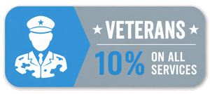 Veterans - 10% on all services